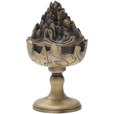 博山炉仿古铜桌面国风摆件