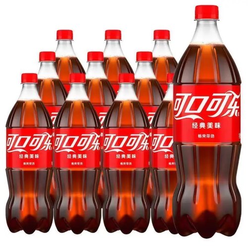 可口可乐雪碧碳酸饮料888ml*12瓶可口可乐旅行商务亲友聚会