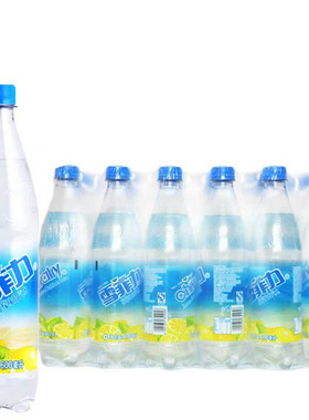 雪菲力柠檬味盐汽水600ml*24瓶汽水饮料碳酸饮料夏季饮品-CL
