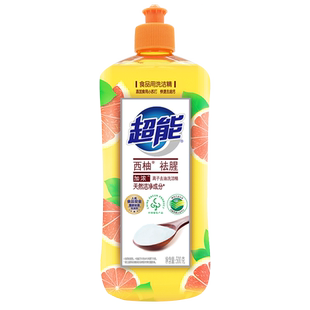 超能食品級西柚祛腥離子洗潔精 500g一斤裝