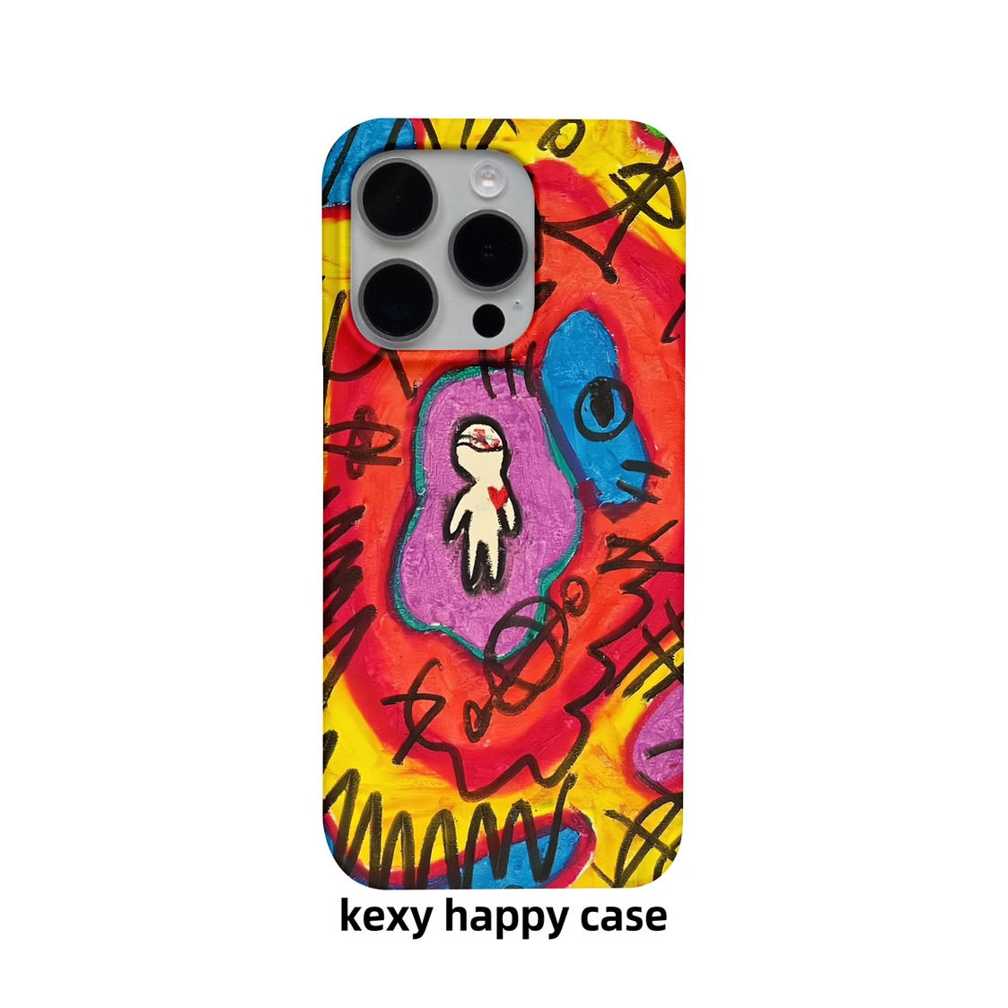 ins个性插画适用华为mate70PRO手机壳iPhone17promax新款小米15PRO红米k80硬壳OPPOReno13苹果16爆款菲林软壳