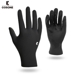 COSONE滑雪内胆手套五指设计可触屏速干透气排汗薄款 骑行登山跑步