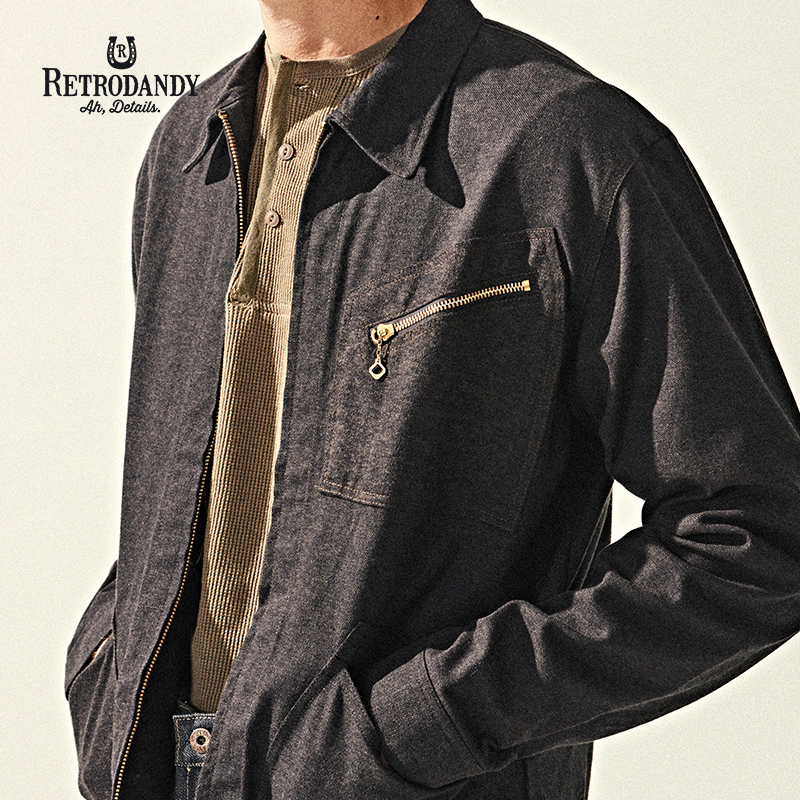 阿美咔叽潮牌秋冬新款夹克外套