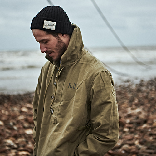 阿美咔叽连帽套头夹克