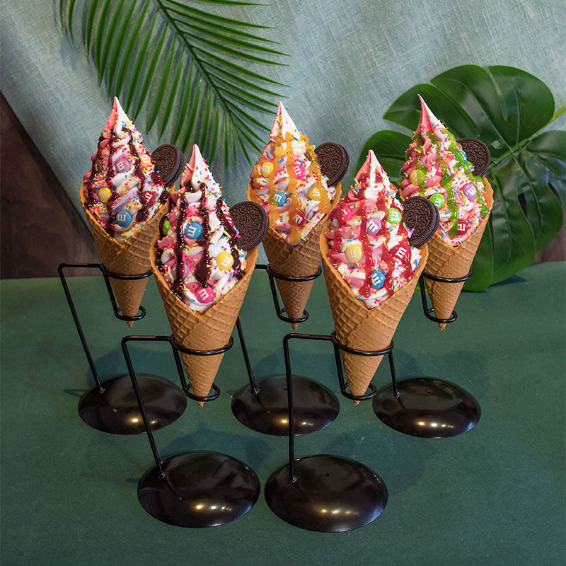 仿真巨无霸冰激凌模型假冰淇淋加彩针奥利奥m豆拍摄道具装饰摆件