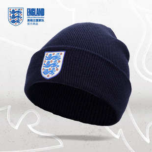 【官方正版】英格兰国家队 | 队徽毛线帽秋冬款保暖百搭冷帽