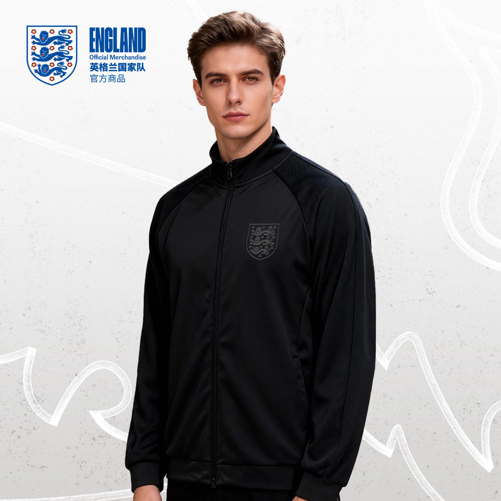【官方正版】英格兰国家队 | 黑色外套运动休闲男女款上衣夹克,运动服/休闲服装,运动茄克/外套,淘宝优惠券,粉丝福利购,淘宝优惠卷