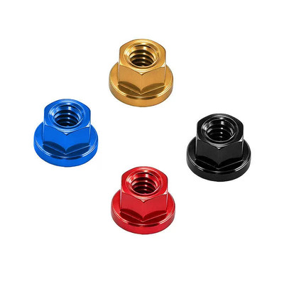 Axial SCX30仿真 烈马 jeep K10 铝合金M2法兰轮毂螺母D431