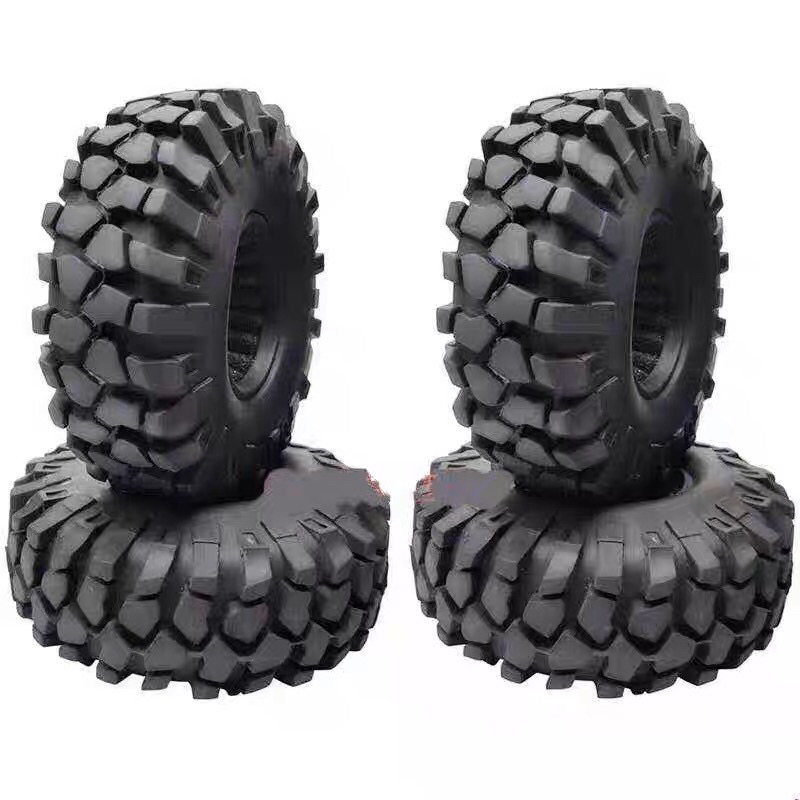 1.9寸仿真攀爬轮胎 碎石胎108MM 适用D90 F350 SCX10 TRX4 含内胆