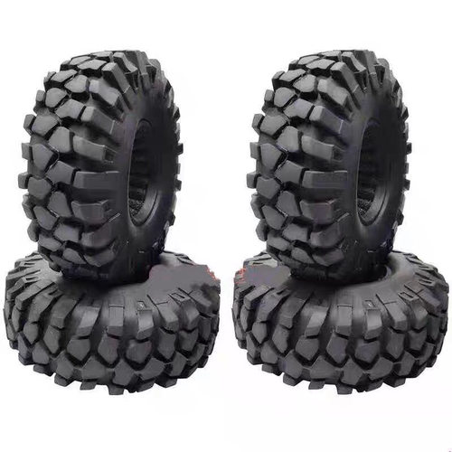 1.9寸仿真攀爬轮胎 碎石胎108MM 适用D90 F350 SCX10 TRX4 含内胆