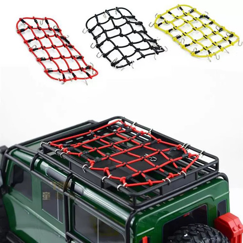 1/10仿真攀爬车 车顶弹性行李网 D90 SCX10 90046 Traxxas TRX-4