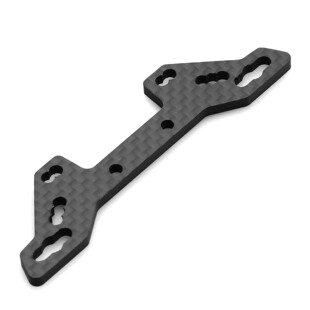 田宫TT02 RC模型车遥控车金属改装升级件碳纤维 前后避震支架LY14