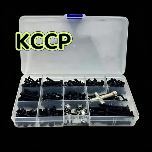 RC模型配件 FMS 1/7福特烈马 易控YK4074螺丝盒 修车易损件工具盒