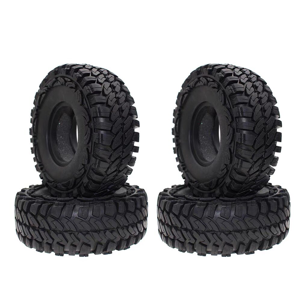 1/10仿真攀爬车 114mm 1.9寸轮胎攀爬胎皮 Axial SCX10 D90 CC01
