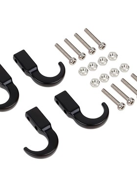 KCCP RC仿真攀爬车 拖车钩B款 红色U型钩 scx10 T4 KM 1/10 1/8