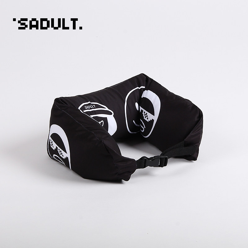 SADULT 휴대용 U자형 베개 비행기 여행 목 베개 경추 베개 목 베개 사무실 낮잠 베개 U자형 베개