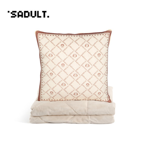 SADULT轻奢菱形原创方形抱枕被