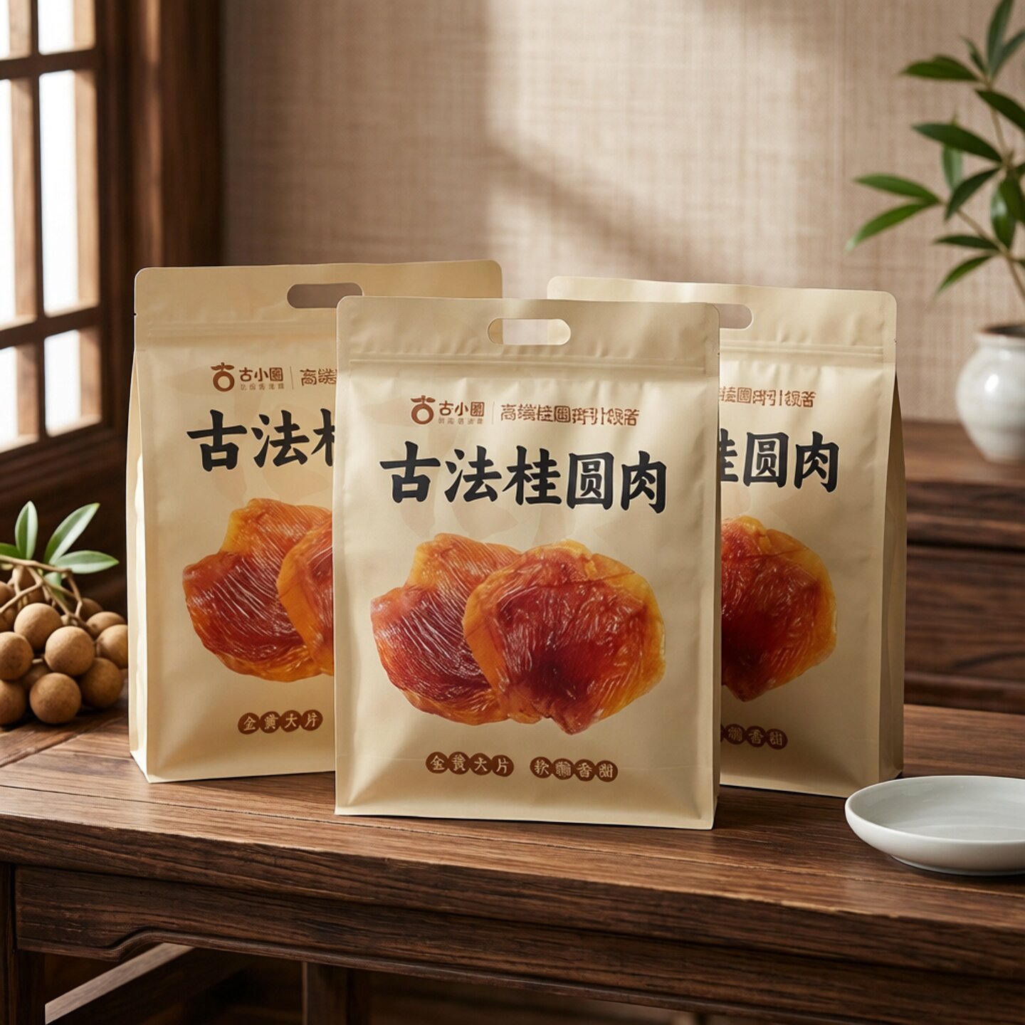 古小圆新货桂圆礼盒装加量装肉无核肉干龙眼干去核
