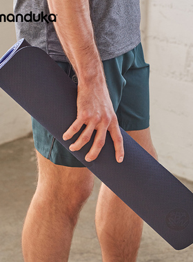 Manduka begin5mm青蛙双面防滑初学者瑜伽垫便携加厚健身减震地垫