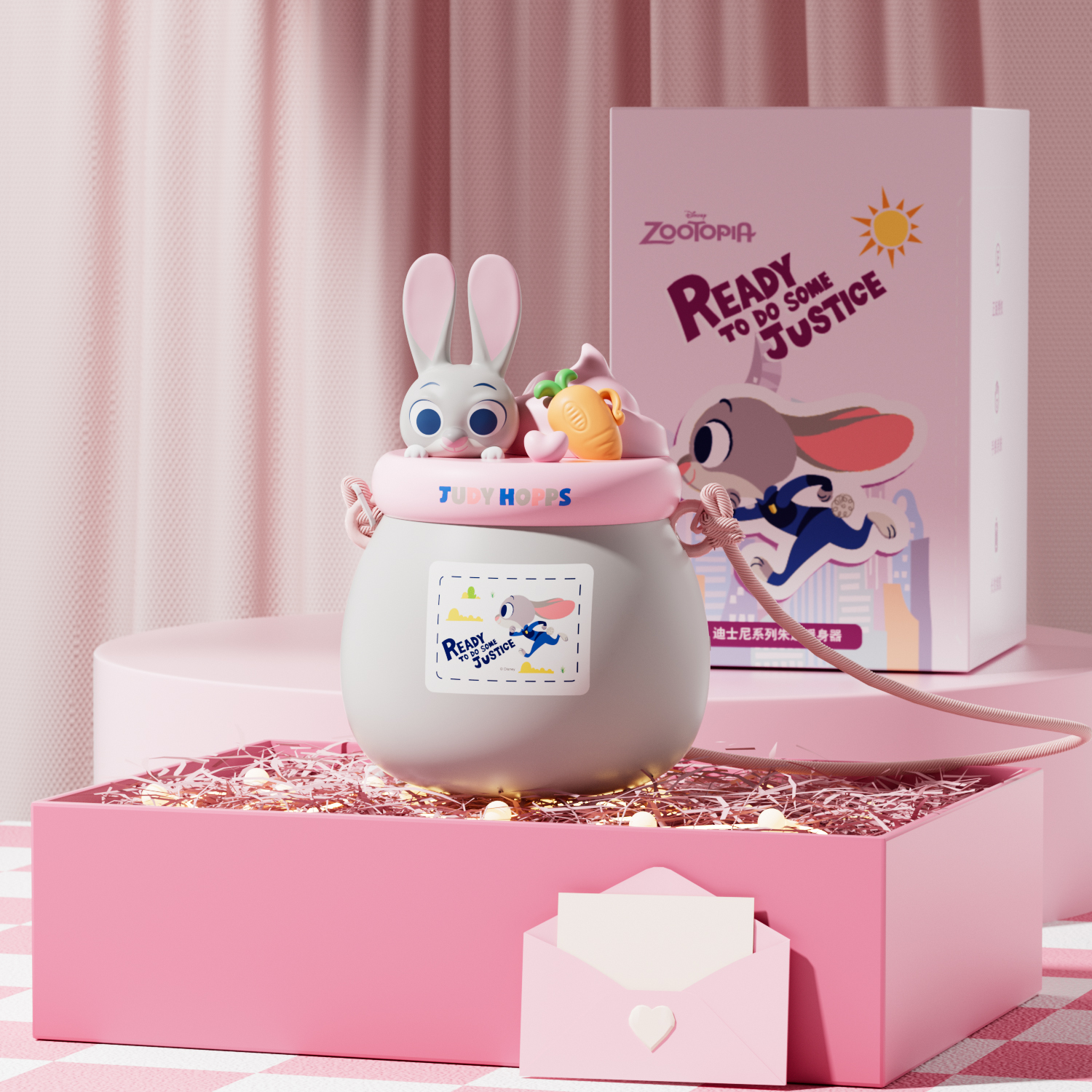 迪士尼疯狂动物城联名暖手宝