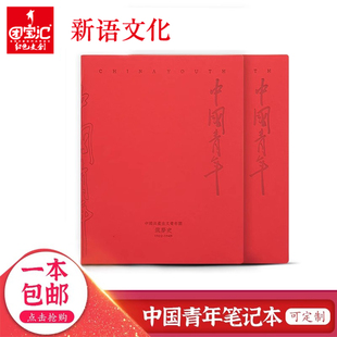新语文化 中国青年笔记本团史笔记本团员学习笔记本团员笔记本共青团笔记本团员记事本笔记会议记录本 团宝汇