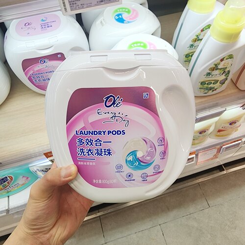 ole洗衣凝珠5合1 10g*60颗 精品超市