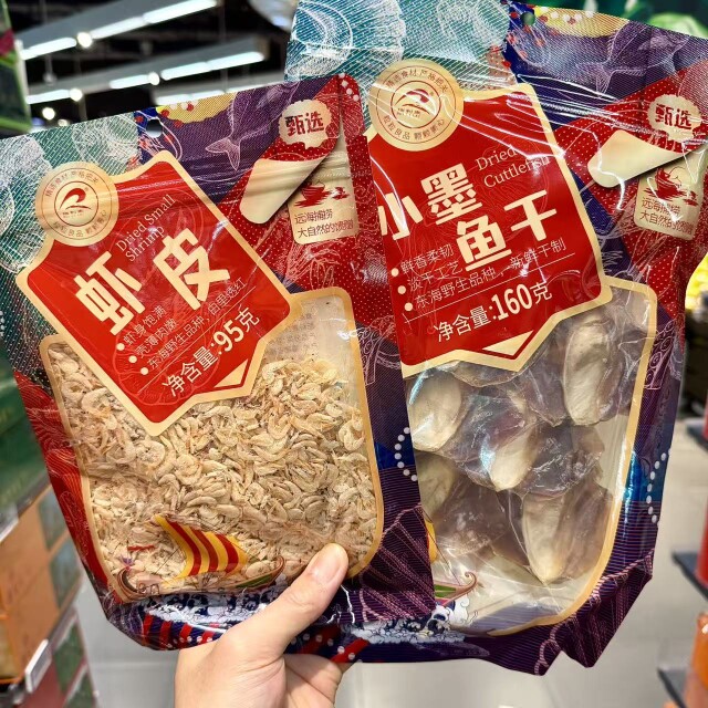 ole精品超市代购甄选小墨鱼干虾皮包邮