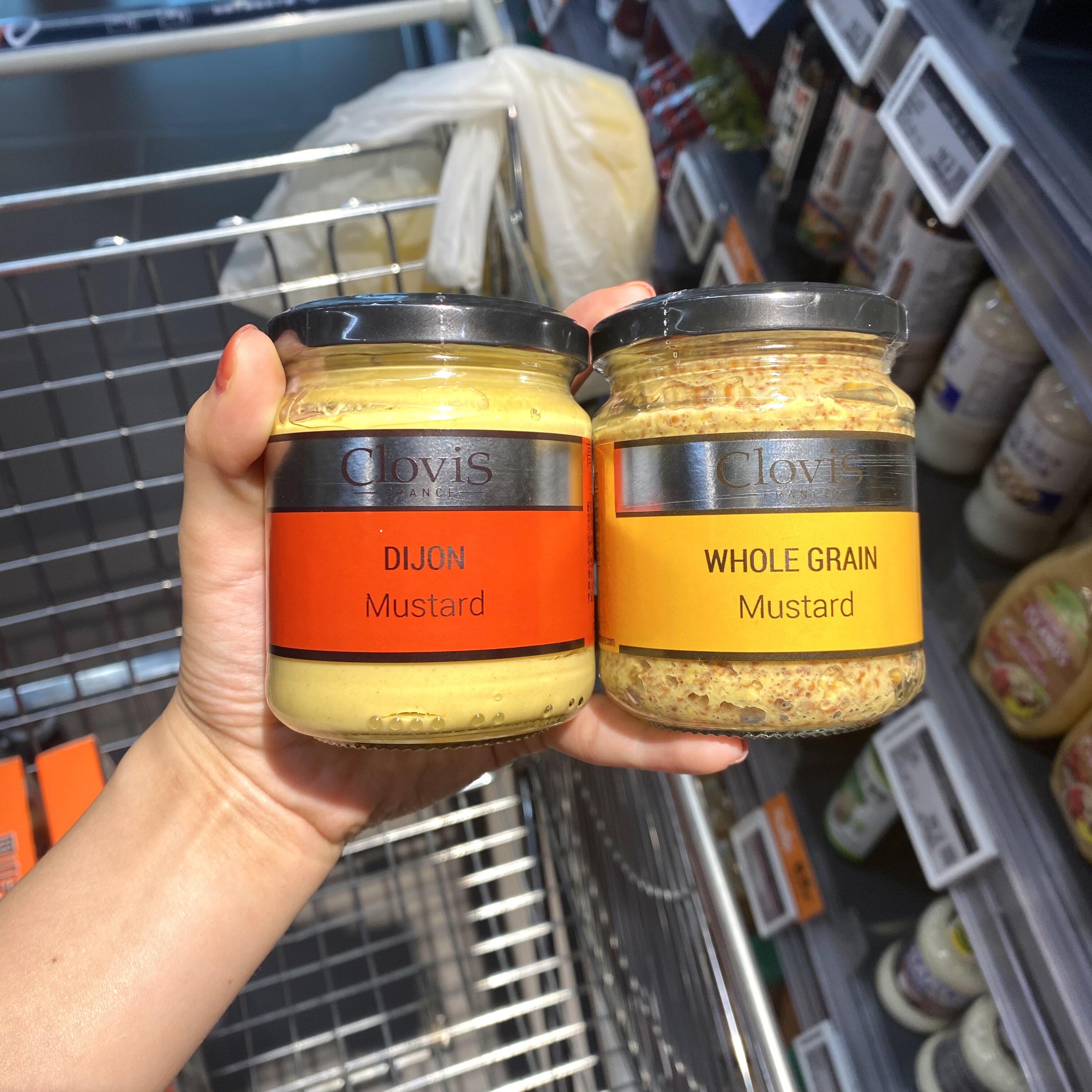 ole精品超市代购高洛大藏芥末调味酱 芥末籽芥末调味酱法国进口