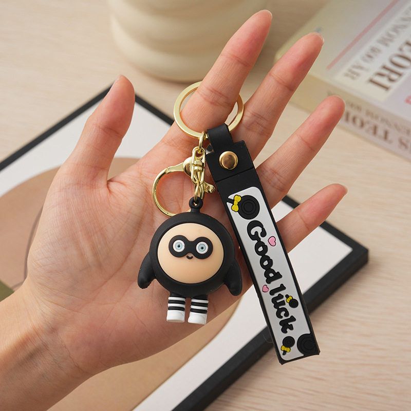 蛋仔派对公仔钥匙扣可爱卡通挂件书包背包门禁卡随身带挂饰小礼物