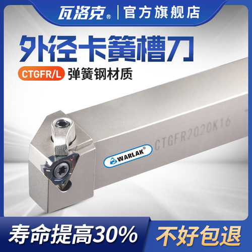 带压板立装卡簧槽槽刀杆CTGFR