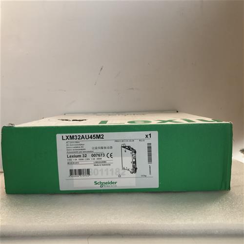 议价伺服LXM32CU60N4驱动器6A RMS峰值电流3相480V