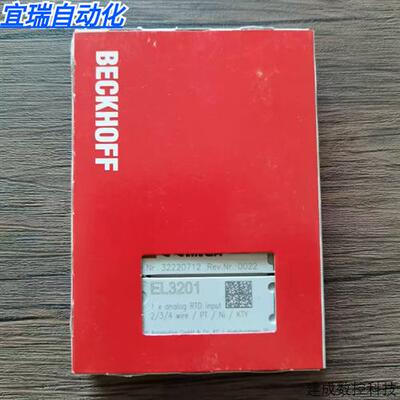 议价全新原装未拆封 BECKHOFF倍福 EL3201 模块 实物拍摄 现货销