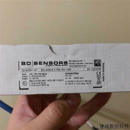 议价BD SENSORS DX19 DMP 457 600-S300-E-5-TR3-100-1-000现货
