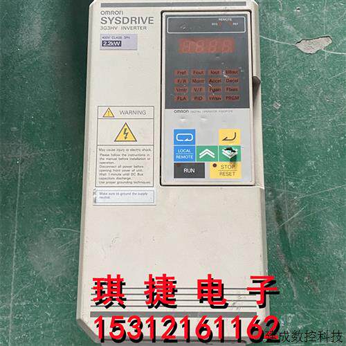 议价OMRON变频器 3G3HV-A4022-CE  380v 2.2kw 成色漂亮 测试包好