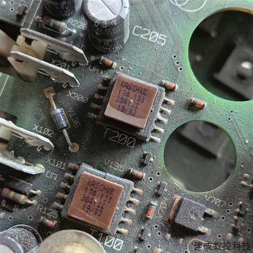 议价(议价)384122拆机伦茨变频器驱动板驱动隔离变压器 包好