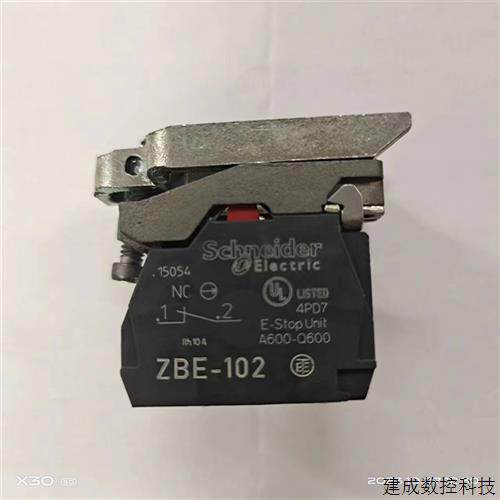 议价ZB4BZ141施耐德原装进口按钮底座2NC+1NO带框基座ZB4-BZ102 B
