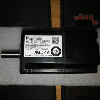 议价SGMAV-A5ADA21原装安川50w伺服电机全新质保一年现货包邮欢迎
