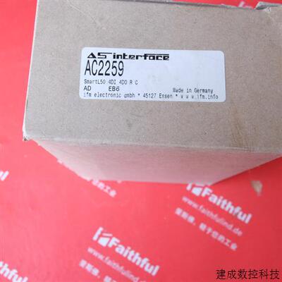 议价Ifm AC2259 易福门全新AS-i从站模块  SmartL50 4DI 4DO R C