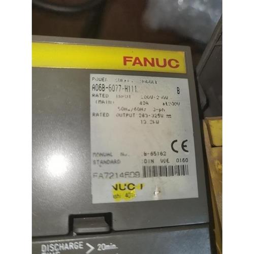 议价A06B-6077-H111发那科电源功能完好单价。议价