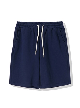 【小标系列】syncopation抽绳短裤深蓝色五分裤