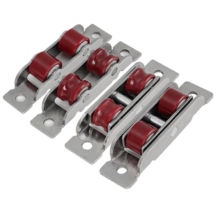 塑钢窗滑轮老式门窗滑轮推拉门滚轮子平移门窗凹槽轮平轮7788型脚