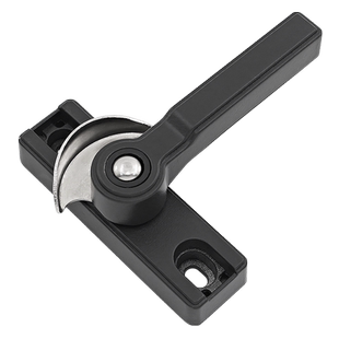 塑钢窗锁扣铝合金门窗钩锁加厚款双向月牙锁推拉窗户锁移门锁配件