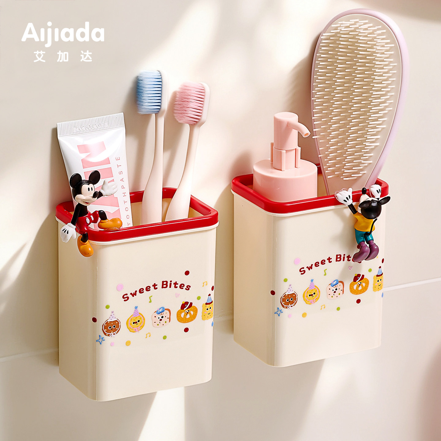 【新品】多巴胺梳子置物架图片