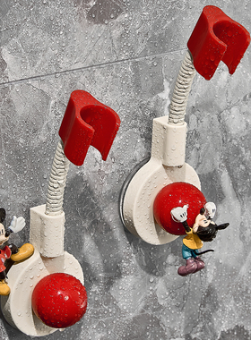 可移动吸盘花洒支架家用花洒架淋浴莲蓬头固定神器免打孔调节底座