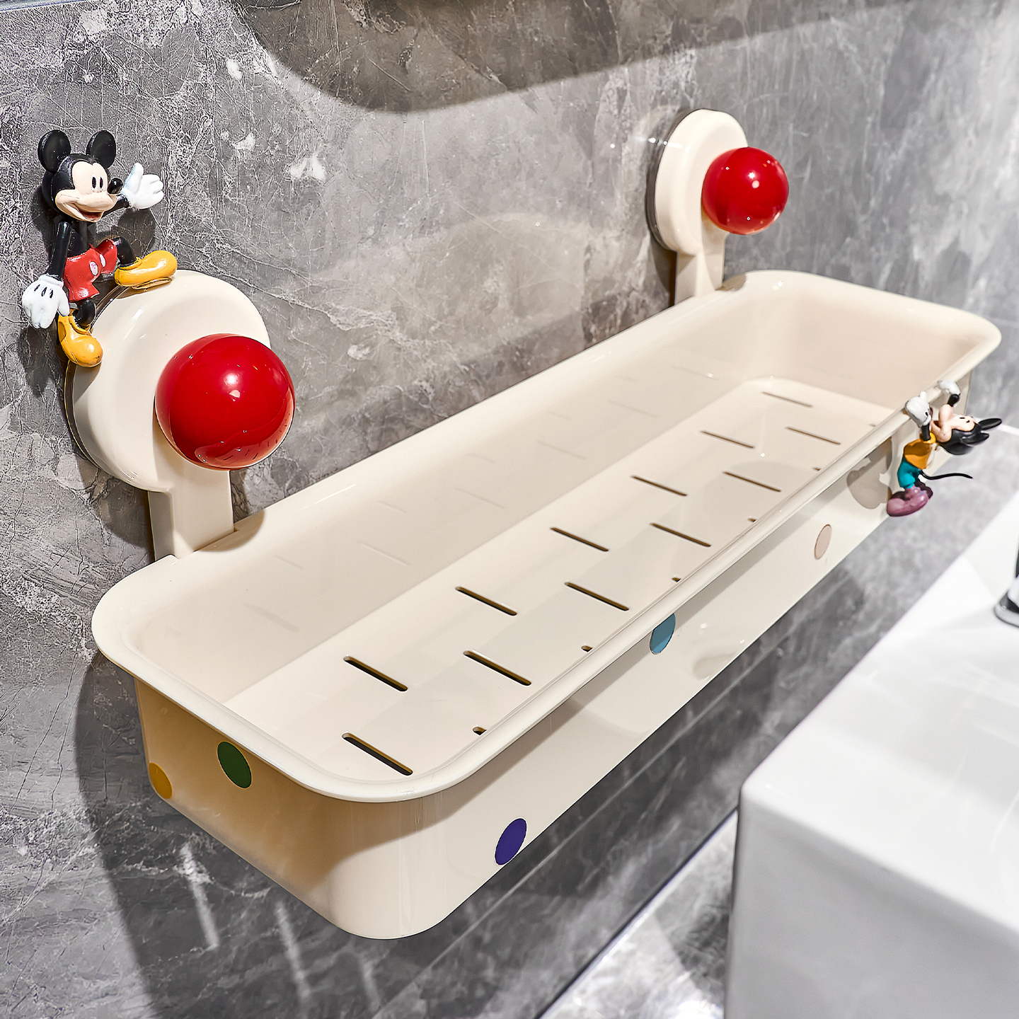 【2025爆款】吸盘卫生间置物架