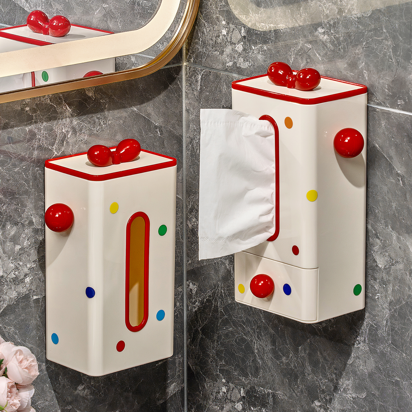 【热卖】多巴胺洗脸巾抽纸盒