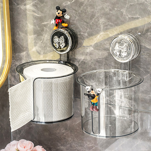 【TOP】艾加达旋钮吸盘卷纸架