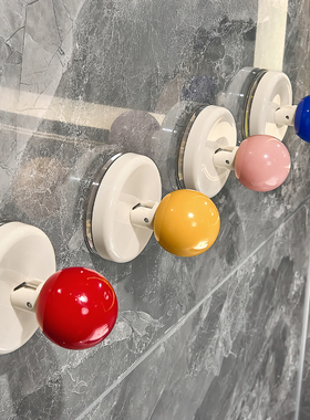 多巴胺吸盘挂钩粘胶强力承重免打孔浴室卫生间厨房门后无痕粘钩