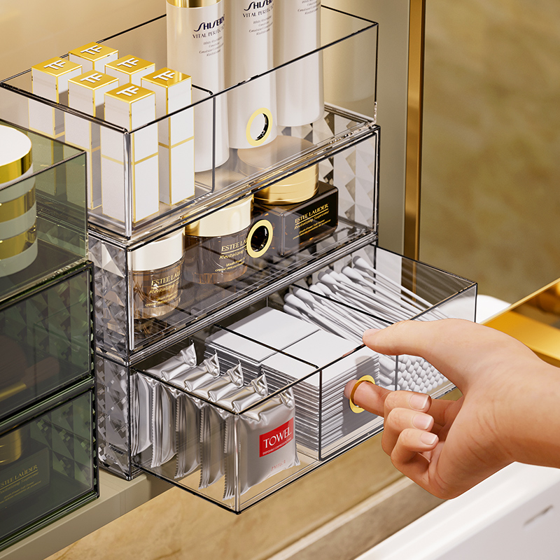 艾加达抽屉式镜柜收纳盒