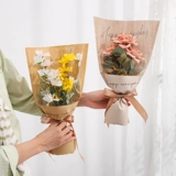 Кожаная упаковка, цветочный магазин, «сделай сам», букет